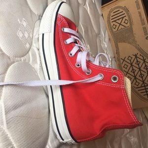 Chucks red sneakers